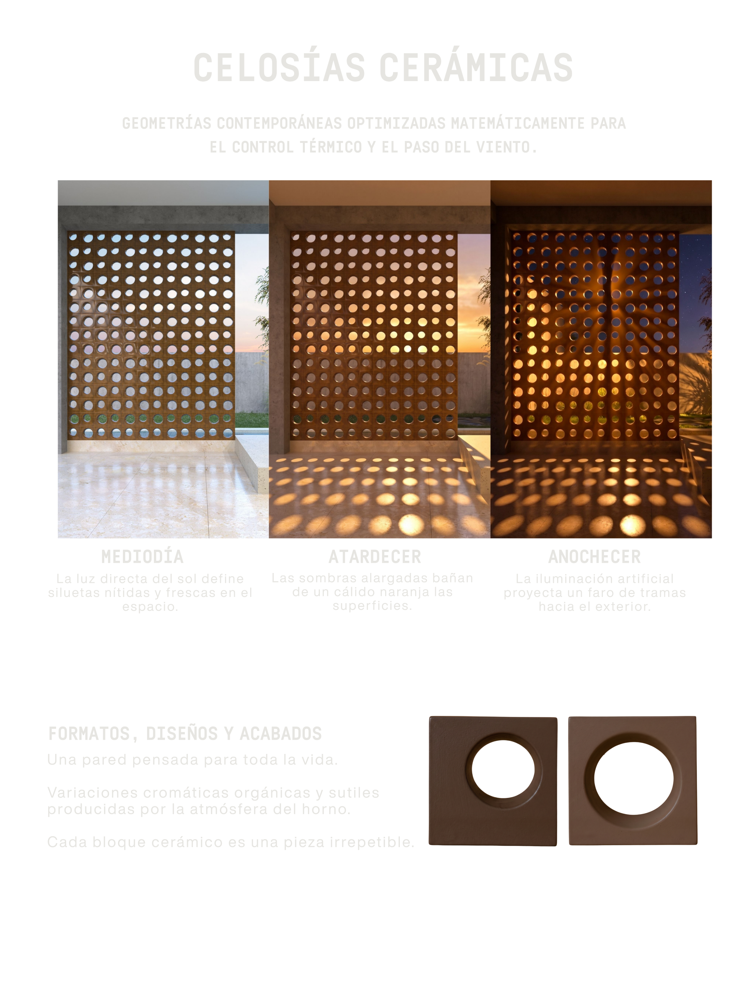 Celosías Jade Haus Arq. — catálogo 1